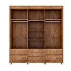 Guarda Roupa Casal 3 Portas De Correr E 7 Gavetas 37020-50 Ar