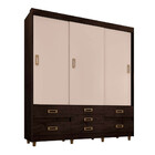 Guarda Roupa Casal 3 Portas De Correr E 7 Gavetas 37020-50 Ar