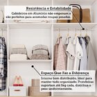 Guarda-roupa Casal 3 Portas De Correr Espelho 7 Gavetas 1 Sap