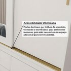 Guarda-roupa Casal 3 Portas De Correr Espelho 7 Gavetas 1 Sap