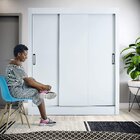 Guarda Roupa Casal 3 Portas De Correr Jequitibá Yescasa