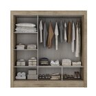 Guarda Roupa Casal 3 Portas De Correr Jequitibá Yescasa