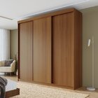 Guarda Roupa Casal 3 Portas De Correr Lisas Samambaia Cabecas