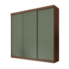 Guarda-roupa Casal 3 Portas De Correr Lisas Samambaia Cabecas