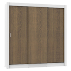 Guarda Roupa Casal 3 Portas de Correr Madesa Lyon Plus