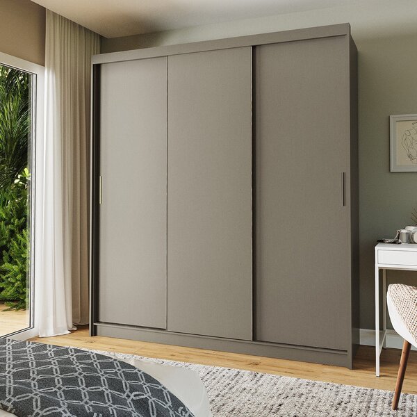 Guarda-roupa Casal 3 Portas De Correr Muriqui Maxx Cabecasa M