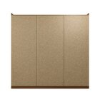 Guarda-roupa Casal 3 Portas De Correr Ripadas Samambaia Cabec