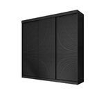 Guarda-roupa Casal 3 Portas De Correr Ripadas Samambaia Cabec