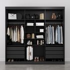 Guarda-roupa Casal 3 Portas De Correr Ripadas Samambaia Cabec