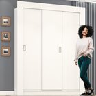 Guarda Roupa Casal 3 Portas De Correr Rosário Espresso Móveis