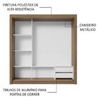 Guarda-roupa Casal 3 Portas De Correr Rustic Sublime Madesa