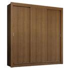 Guarda-roupa Casal 3 Portas De Correr Rustic Sublime Plus Mad