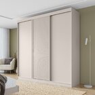 Guarda-roupa Casal 3 Portas De Correr Samambaia Cabecasa Made