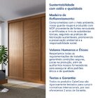 Guarda Roupa Casal 3 Portas De Correr Samambaia Cabecasa Made