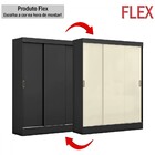 Guarda Roupa Casal 3 Portas de Correr San Marino Maxel Móveis