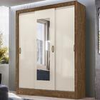 Guarda Roupa Casal 3 Portas Deslizantes Com Espelho 9813 Moval
