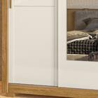 Guarda Roupa Casal 3 Portas Deslizantes Com Espelho 9870 Moval