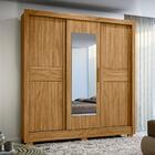 Guarda Roupa Casal 3 Portas Deslizantes Com Espelho 9880 Moval