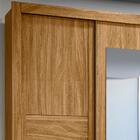 Guarda Roupa Casal 3 Portas Deslizantes Com Espelho 9880 Moval