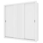 Guarda Roupa Casal 3 Portas Doha 2 Gavetas Carraro Ripado Bra