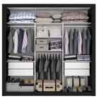 Guarda Roupa Casal 3 Portas E 4 Gavetas Espelhado Costa Rica