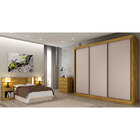 Guarda-roupa Casal 3 Portas E 6 Gavetas Diamond Plus - Novo H