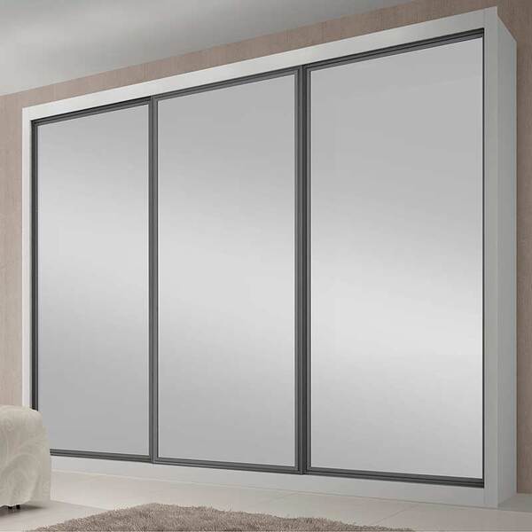 Guarda-roupa Casal 3 Portas E 6 Gavetas Ravena Top Ii - Rufat