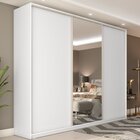 Guarda Roupa Casal 3 Portas Em Bp Com 1 Espelho E Belluno  Br