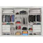 Guarda Roupa-casal 3 Portas Espelhadas E 6 Gavetas Toronto -
