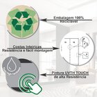 Guarda Roupa Casal 3 Portas Espelhado 4 Gavetas Pequim Sallêt