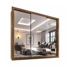 Guarda-roupa Casal 3 Portas Espelhado E 4 Gavetas Costa Rica