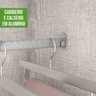 Guarda Roupa Casal 3 Portas Flex Color Com Espelho Aquarius L