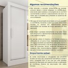 Guarda Roupa Casal 3 Portas Taiffa 190cm Com Espelho Espresso