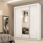 Guarda Roupa Casal 3 Portas Vero Branco Demobile