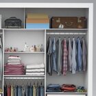 Guarda-roupa Casal 4 Espelhos 3 Portas De Correr 4 Gavetas Ma