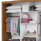 Guarda-roupa Casal 4 Espelhos 3 Portas De Correr 4 Gavetas Ma