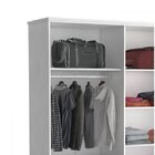 Guarda-roupa Casal 4 Portas 2 Espelhos 974e2p  Branco