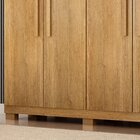 Guarda Roupa Casal 4 Portas 2 Gavetas 100% Mdf Jandaia Cinamo