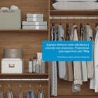 Guarda-Roupa Casal 4 Portas 2 Gavetas 130cm Sarandi Santos An