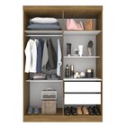 Guarda Roupa Casal 4 Portas 2 Gavetas Amazônia Sallêto Móveis