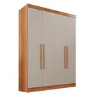 Guarda-roupa Casal 4 Portas 2 Gavetas França