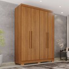 Guarda-roupa Casal 4 Portas 2 Gavetas França