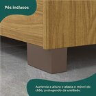Guarda Roupa Casal 4 Portas 2 Gavetas Mônaco Espresso Móveis