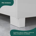 Guarda Roupa Casal 4 Portas 2 Gavetas Mônaco Espresso Móveis