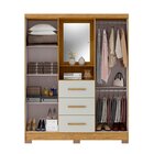 Guarda-roupa Casal 4 Portas 3 Gavetas Capella Marrocos/ Espre