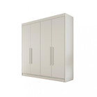 Guarda Roupa Casal 4 Portas 3 Gavetas Nantes Móveis Europa