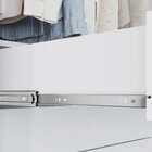 Guarda Roupa Casal 4 Portas 3 Gavetas Roma  Branco