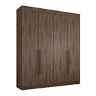 Guarda Roupa Casal 4 Portas 3 Gavetas Roma Conquista Móveis C