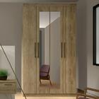 Guarda Roupa Casal 4 Portas 4 Gav Espelho Solares Carraro