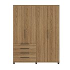 Guarda-roupa Casal 4 Portas 4 Gavetas 100% Mdf Allen 181,7 Cm